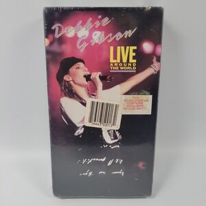 Debbie Gibson Live Around the World VHS w/ Exclusive Photos‎ NEW SEALED Cutout